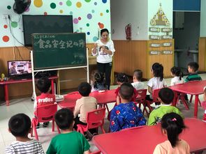 丹林镇中心幼儿园开展食品安全周活动