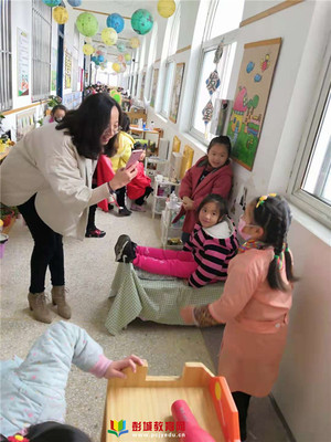 铜山区棠张镇中心幼儿园迎接区教育局检查