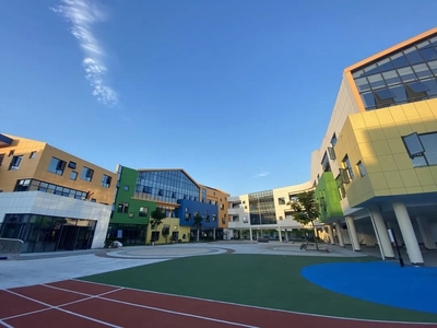 “高大上”的虎啸幼儿园即将竣工 为桐乡崇福镇美丽城镇建设增彩